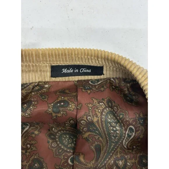 Lauren Ralph Lauren Mens 46R Corduroy Sport Coat Brown Jacket Blazer